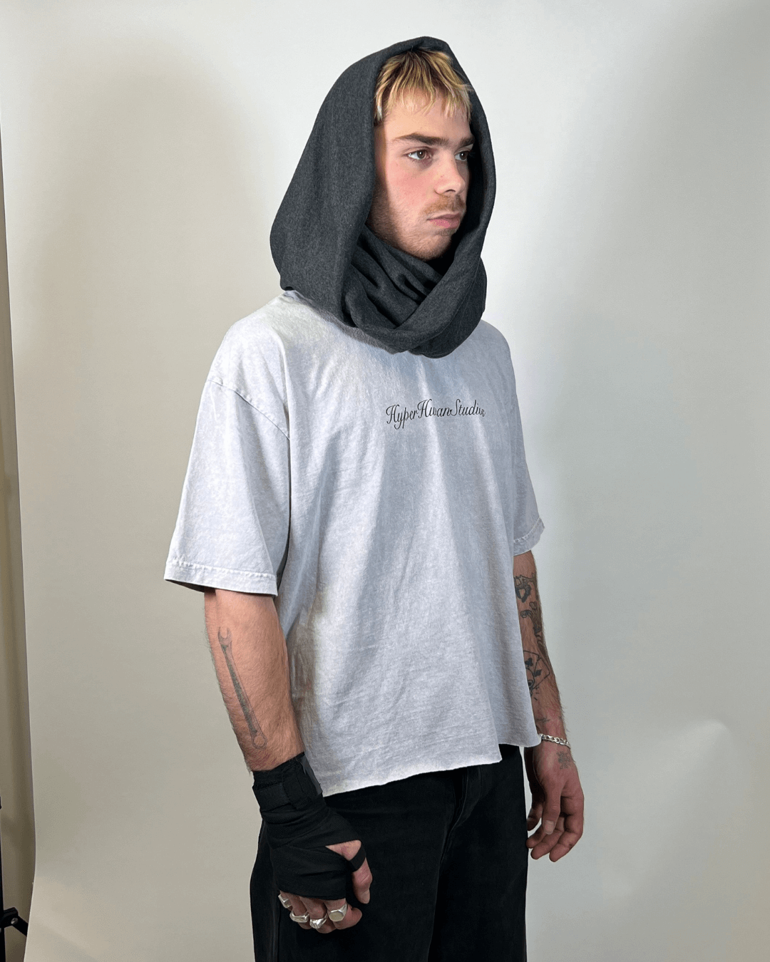 HH Studios Tee - Ice Grey