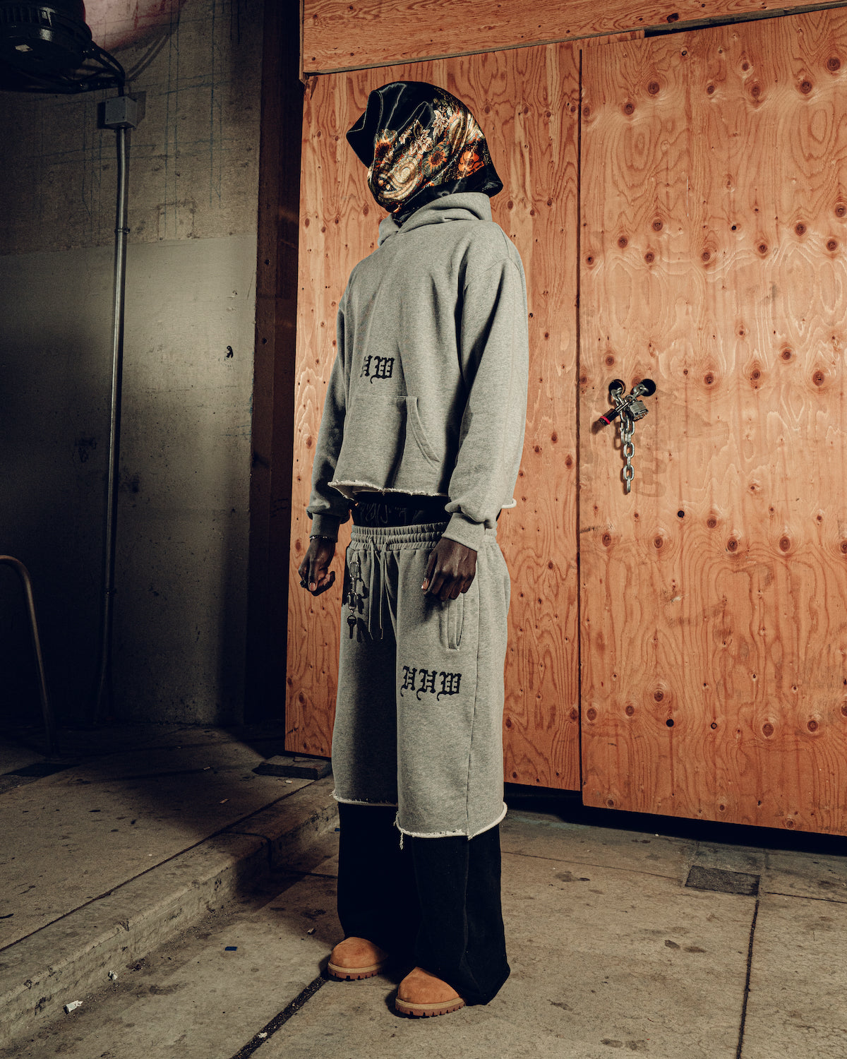 Ruthless Hoodie in Grey