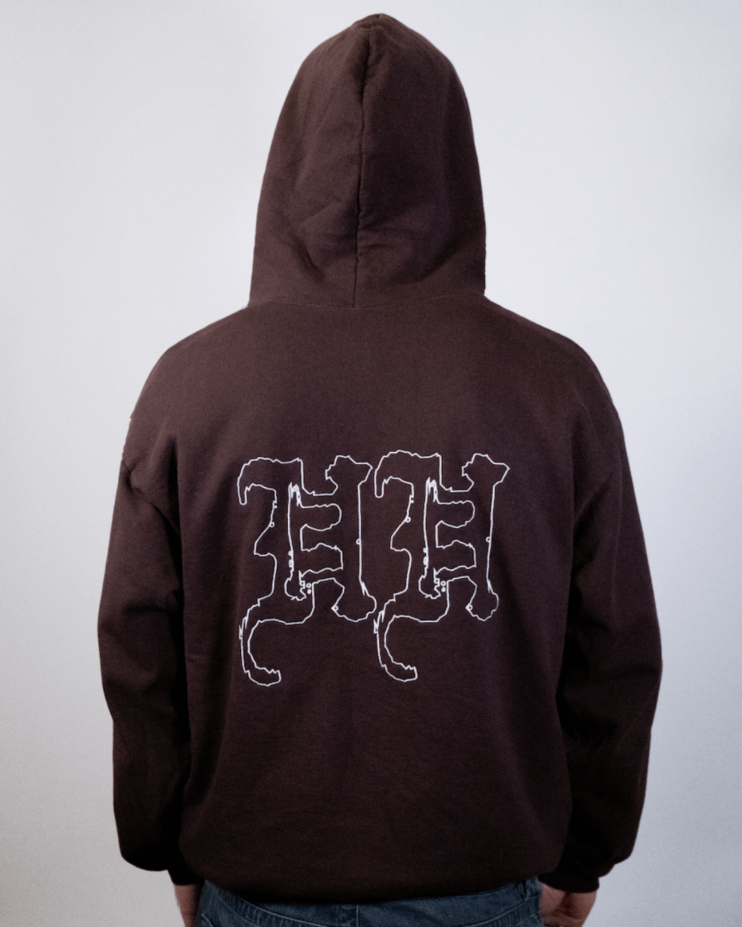 Ruthless Hoodie in Brown