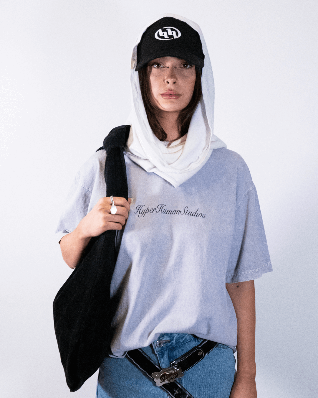 HH Studios Tee - Ice Grey
