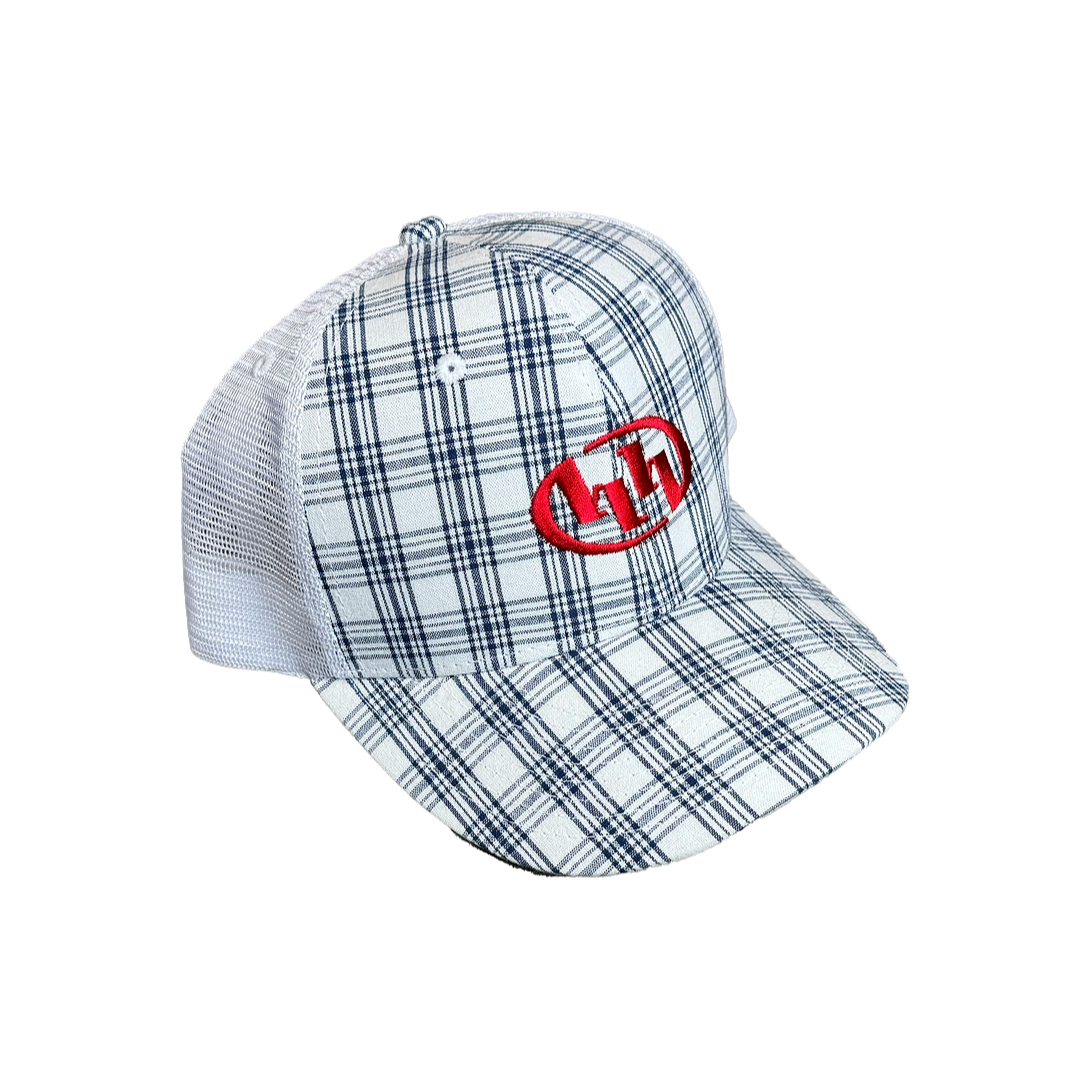 plaid hat