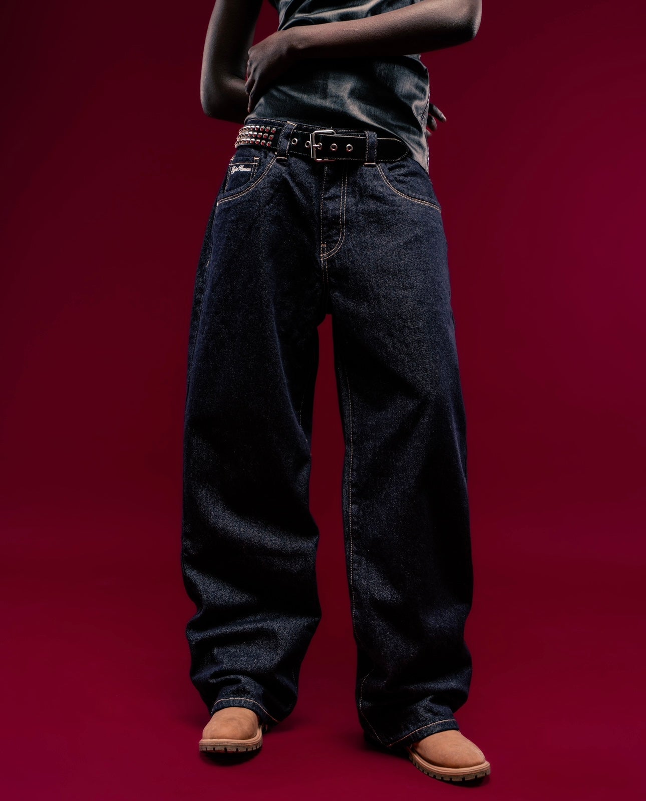 raw denim jeans