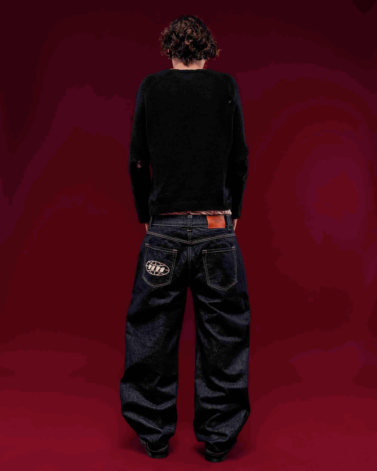 raw denim jeans