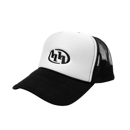 Black/White Trucker Hat