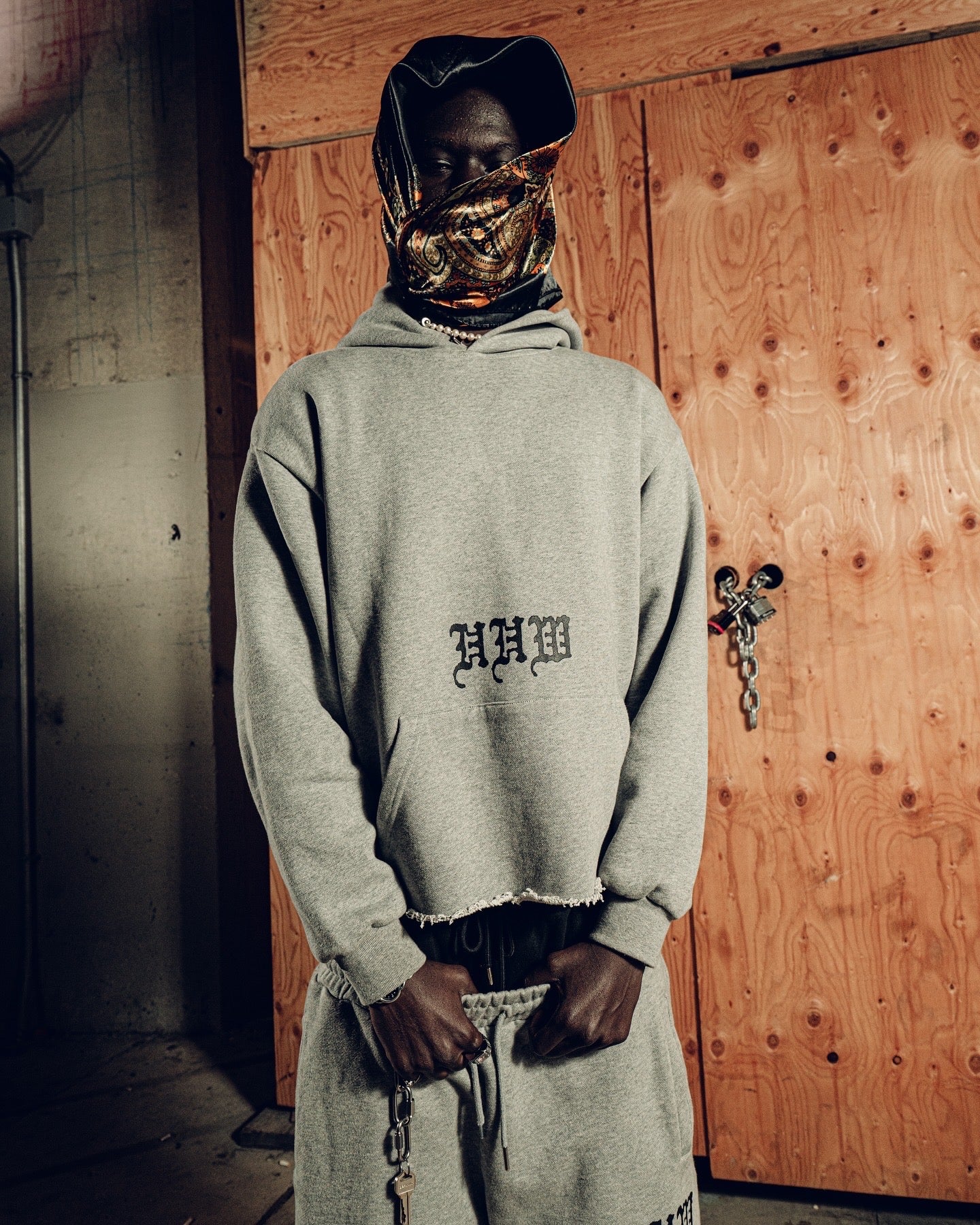 Ruthless Hoodie in Grey