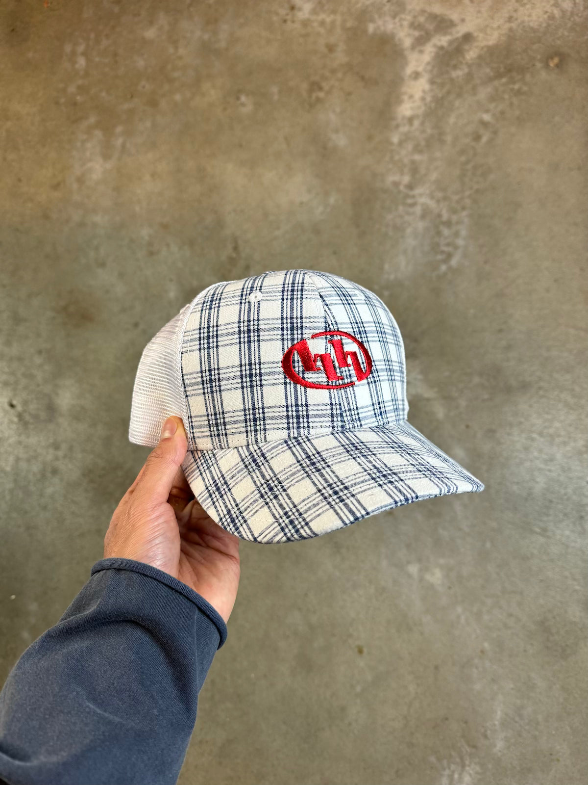 Plaid Trucker Hat